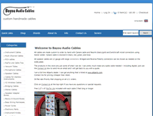 Tablet Screenshot of bayoucables.com